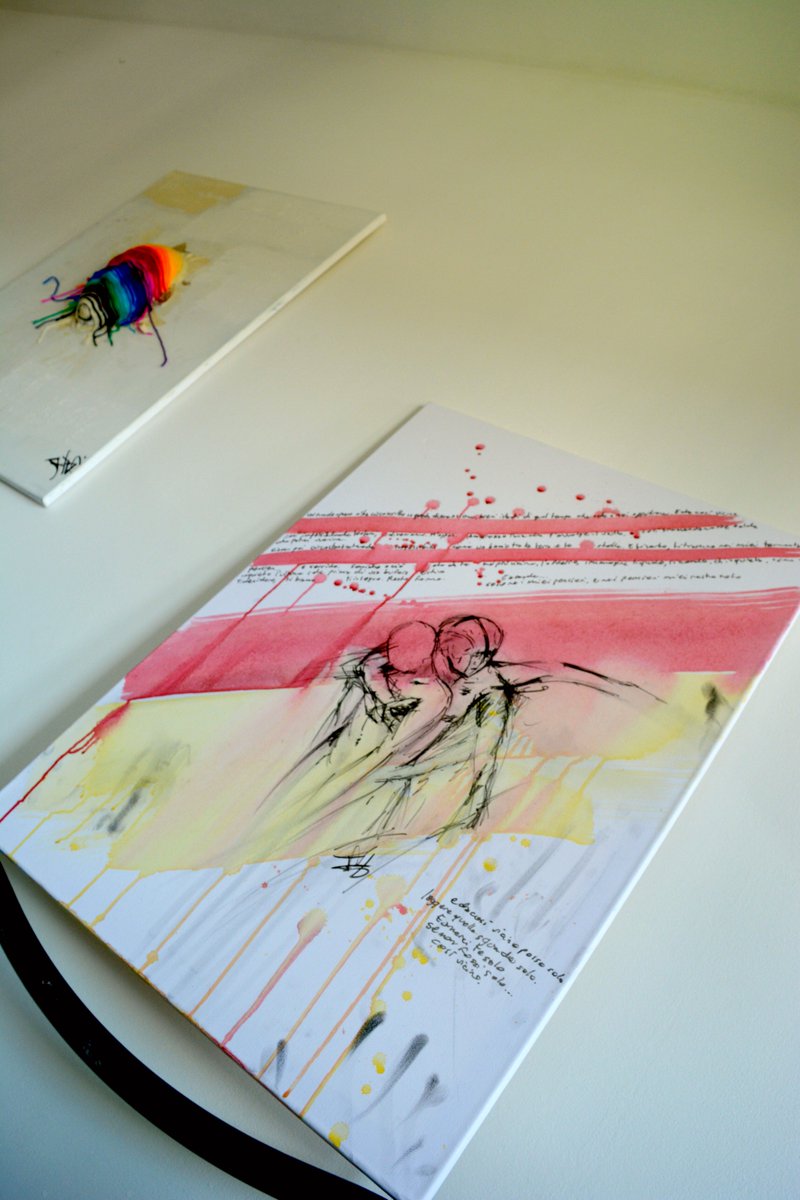 phabio8's tweet photo. Vicini. https://t.co/FaV7uWg2In #artwork #kunst https://t.co/5I7koKiils