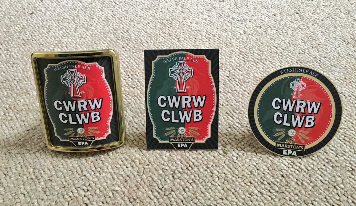 clwbrygbi's tweet image. Diolch @Designscardiff @cangen_design 🍻👍🏻🍷 #Cayo