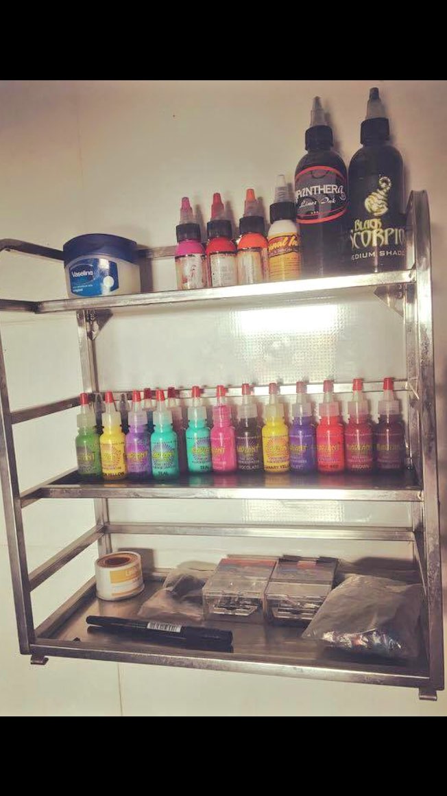 We got all our colours in! Creams in! #Kos2016 #Ink