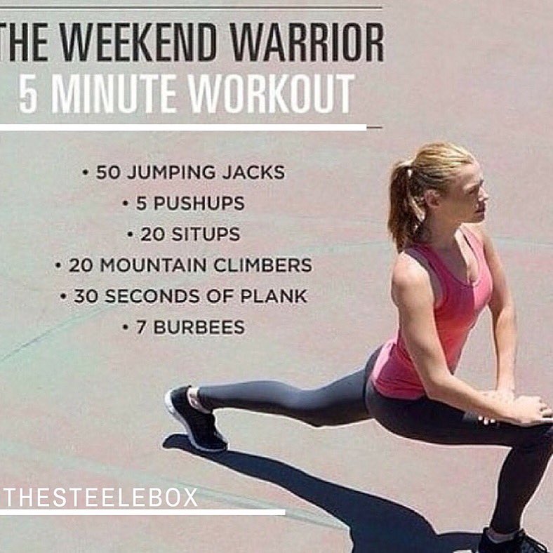 EbonySteele's tweet photo. Don't sweat it..... Get up and get your workout in! #TheSteeleBox https://t.co/Rkxri1I2mo