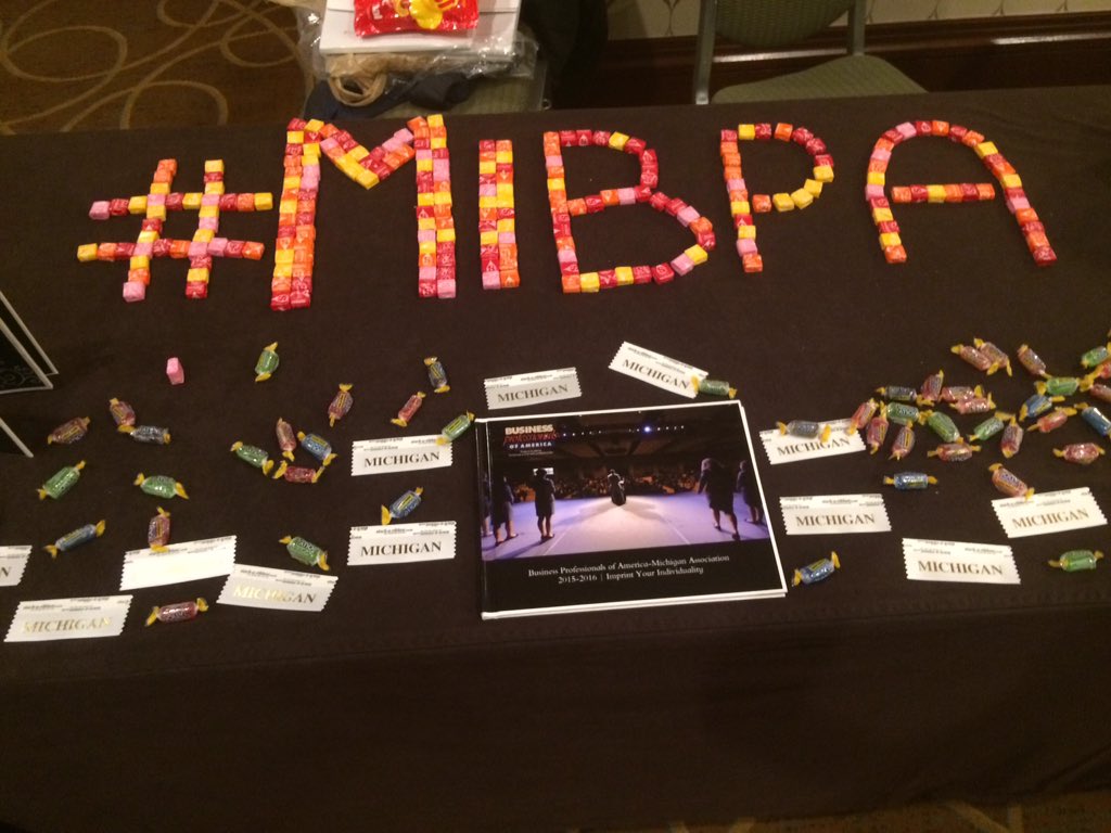 MorgannJessicaa's tweet photo. #mibpa come down to the 2nd floor of Sheraton from 8-12 and vote for us! Bring your opens card https://t.co/HzLzWtqz1X