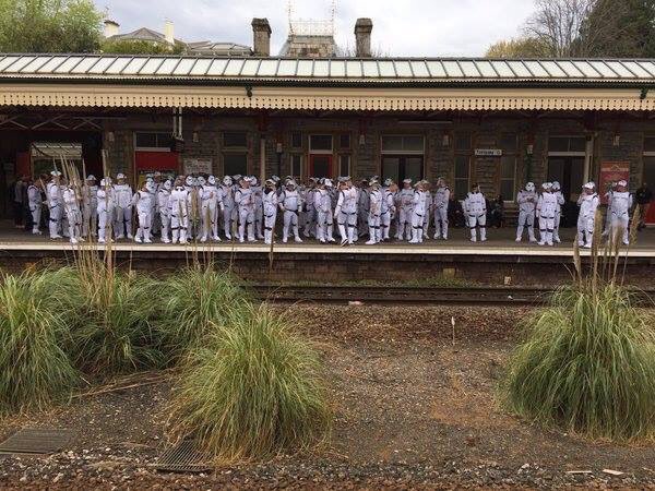 theawayfans's tweet photo. Hartlepool fans dressed as Storm Troopers for their game at Plymouth today. #HUFC https://t.co/McBJt3SEqh