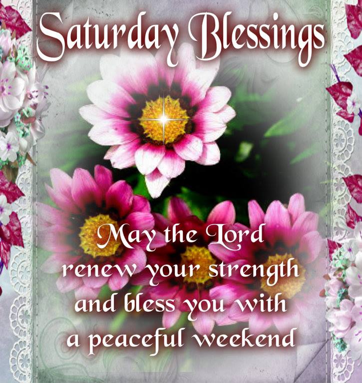 Happy Saturday Morning Prayers