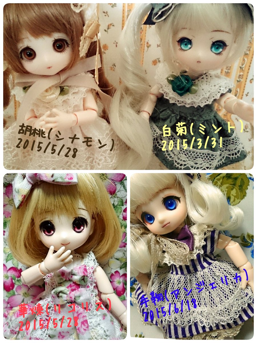 hisyo12's tweet photo. うちのあまむす一覧作ってみた
#あまむす #ミニスウィーツドール https://t.co/AsjX2OaOBN
