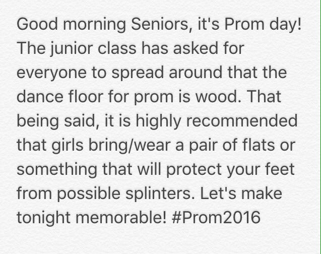 BC_2016's tweet image. #Prom2016