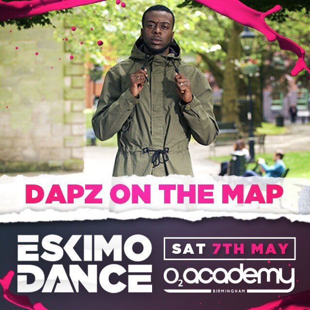 GIGLOOuk's tweet photo. *TONIGHT* @TheEskimoDance - @Preditah @Dapzonthemap @Trilla0121 @SafoneStayfresh - @o2academybham #GIGLOObirmingham https://t.co/t6qOmC8ikA