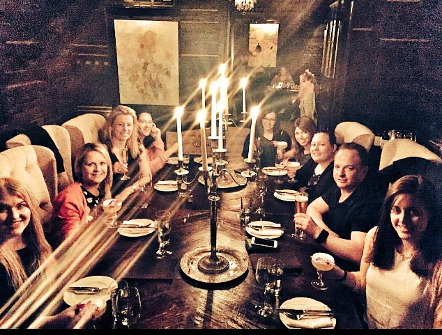 ITW_Telecoms's tweet photo. #ITW2016 pre event team dinner at @FultonMarketKit See you all soon! https://t.co/XfwLxEgIuw