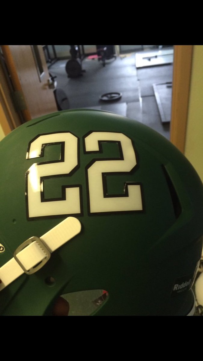 EGFFootball's tweet photo. In case you haven't seen them yet... Her are the new helmets for this year! https://t.co/I3WJwmcJ49
