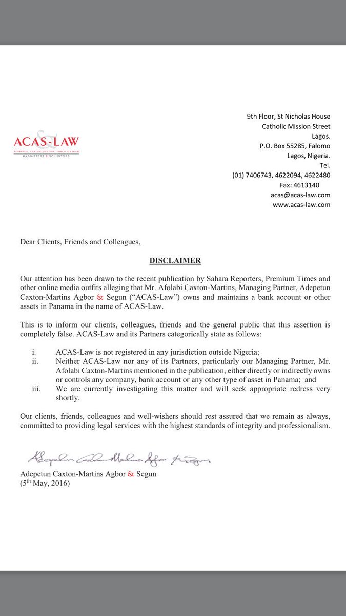 acas_law's tweet photo. View our Statement regarding false allegations reported by some online news agencies. Visit https://t.co/6c6ZLj7TbQ https://t.co/JpcEmVJ1VY