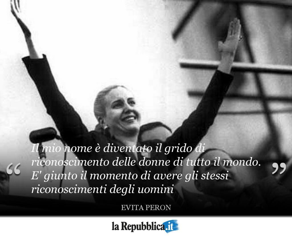 repubblica's tweet image. 7 maggio 1919 - Nasce Evita Peròn, First Lady argentina dal 1946 al 1952 #AccaddeOggi
