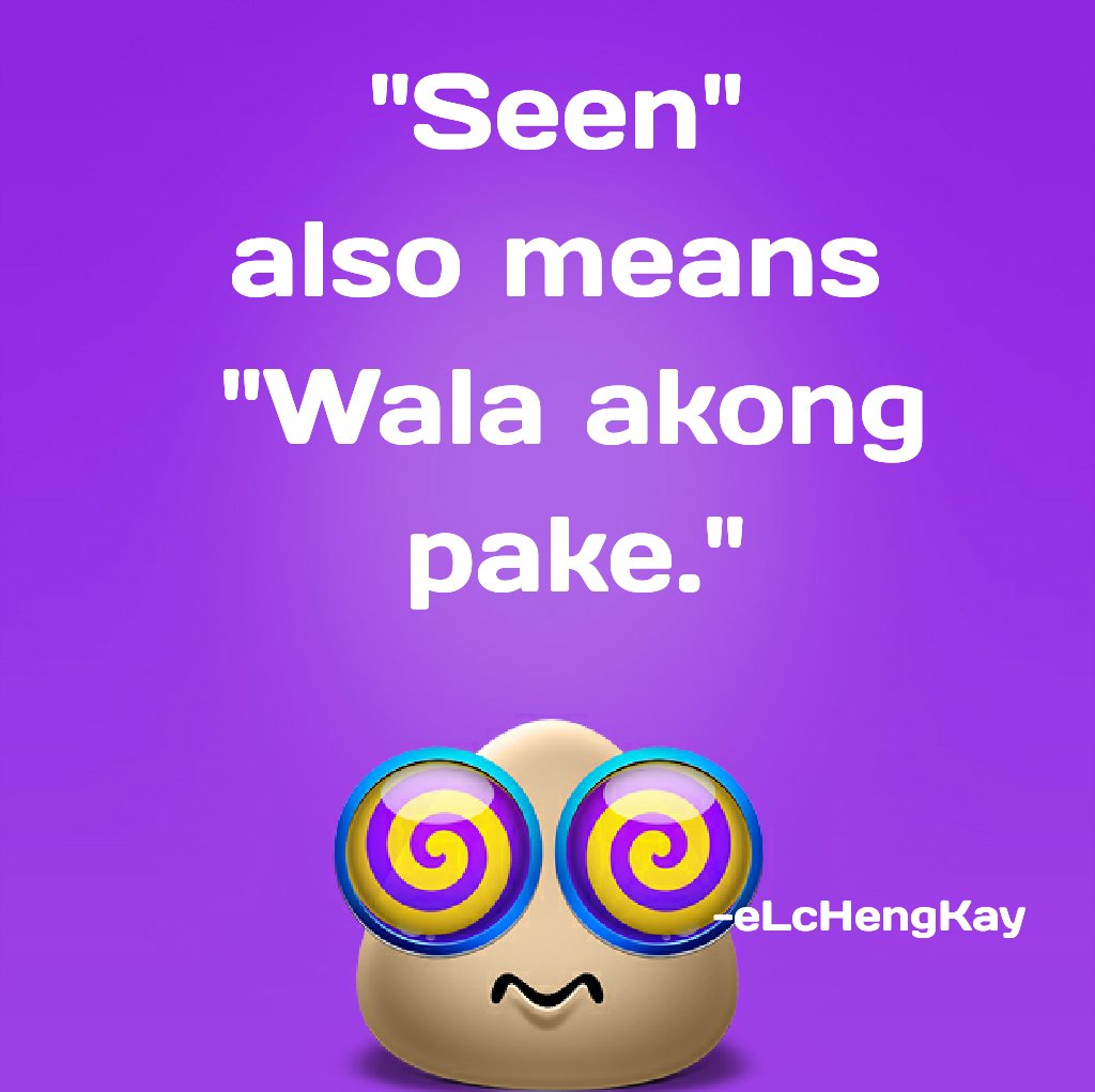 Malditang_Kyut's tweet photo. "Seen" also means "Wala akong pake."

CarrotMan Pepito
#PepitoMothersDay https://t.co/teXiMReQ81