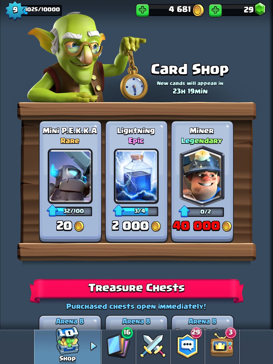 versoplay's tweet photo. I was gonna save up for a legendary... @ClashRoyale #ClashRoyale #gaming #PayToPlay https://t.co/Q9pvrHpXLe
