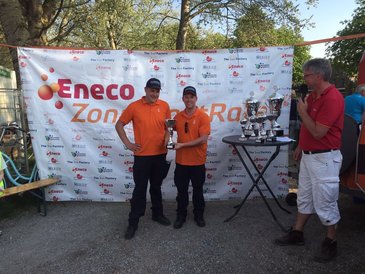 KMSolarTeam's tweet photo. @NKzonnebootrace zit er op. 1e in de klasse, prima dagen. Namens ons team, organisatie bedankt .#kmto #KMsolarTeam https://t.co/GwOswsnGSf