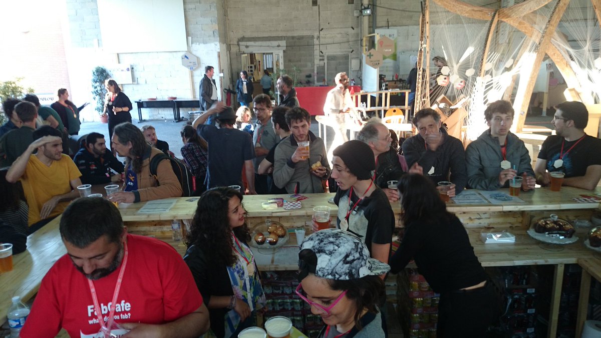 FabCafeToulouse's tweet photo. eMotion Tech fête son 4ème anniversaire #fabcafetoulouse #fablabfest. Bon anniversaire,  EMotion Tech ! https://t.co/W8uuYA3fQd