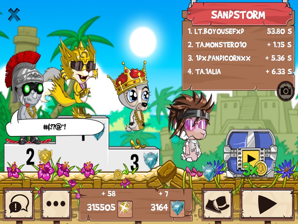 Xfr2BoYosef's tweet photo. Want to catch an L? #funrun2 #monster010 #Pandicornxx #1alia https://t.co/JRCCZCQ5zd