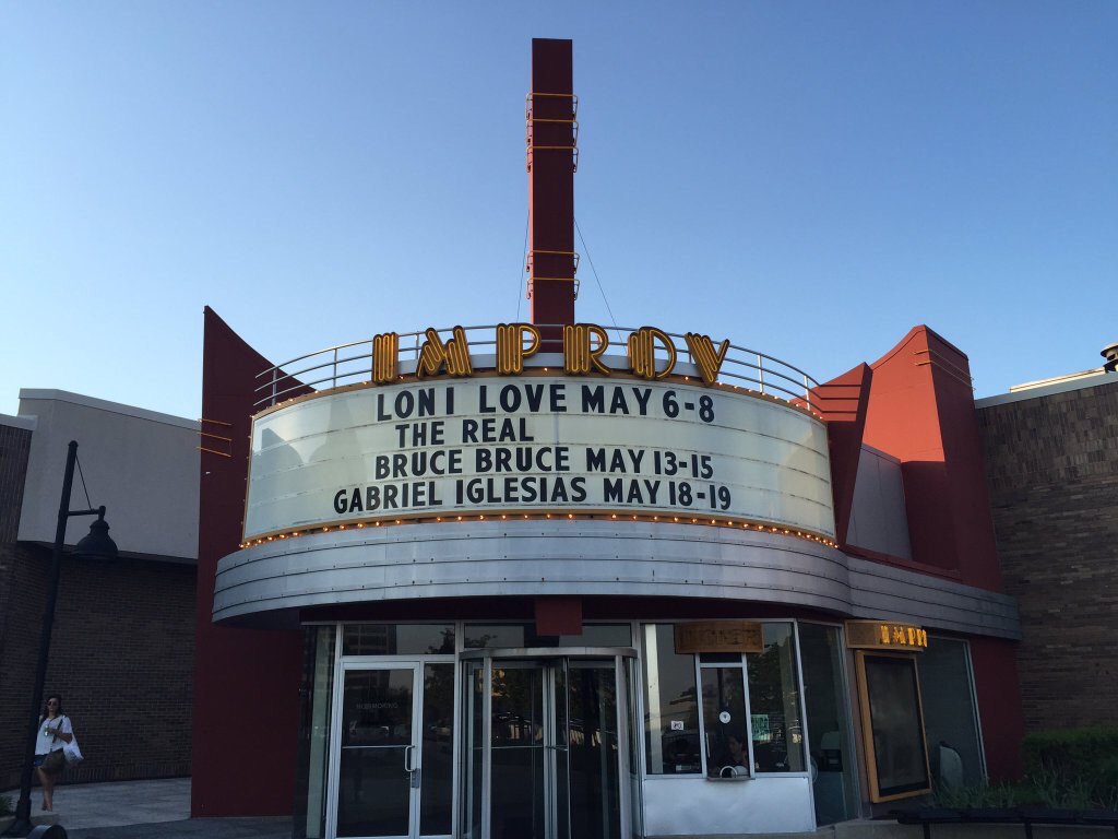 Tonight and one show Sunday <a href="/ChicagoImprov/">Chicago Improv</a>