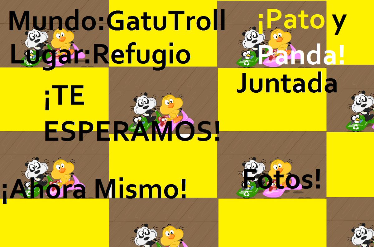 joshteredoy's tweet photo. Te esperamos! ven con traje de animal ! (el que quieras) y algún transporte!
#PatoPandFest #AnimalesMotorizados https://t.co/4JWowpenDh