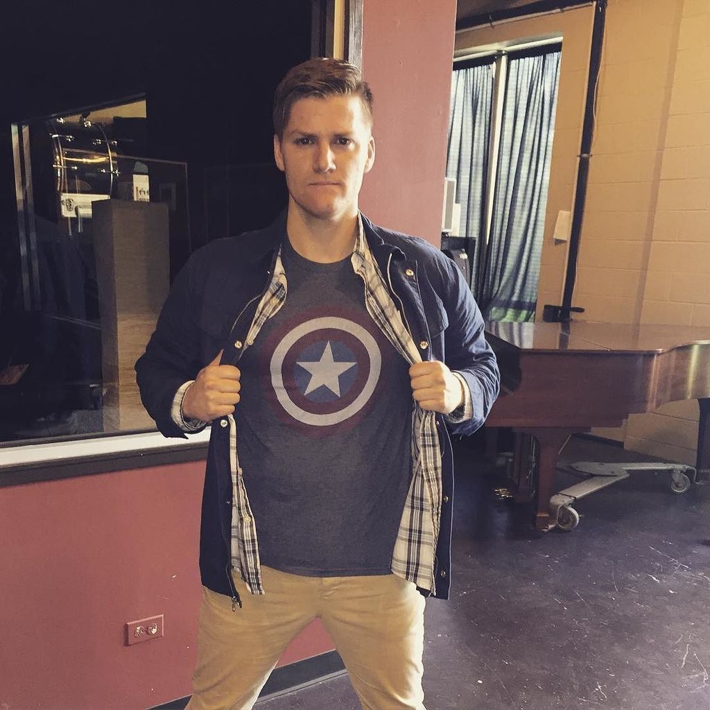 Massanthem's tweet photo. @tylergsowards is hardcore #teamcap! Who's side are you on?? #teamcap #teamironman #civilw… https://t.co/2XhwUXpqMJ https://t.co/7DL0UYTd9X