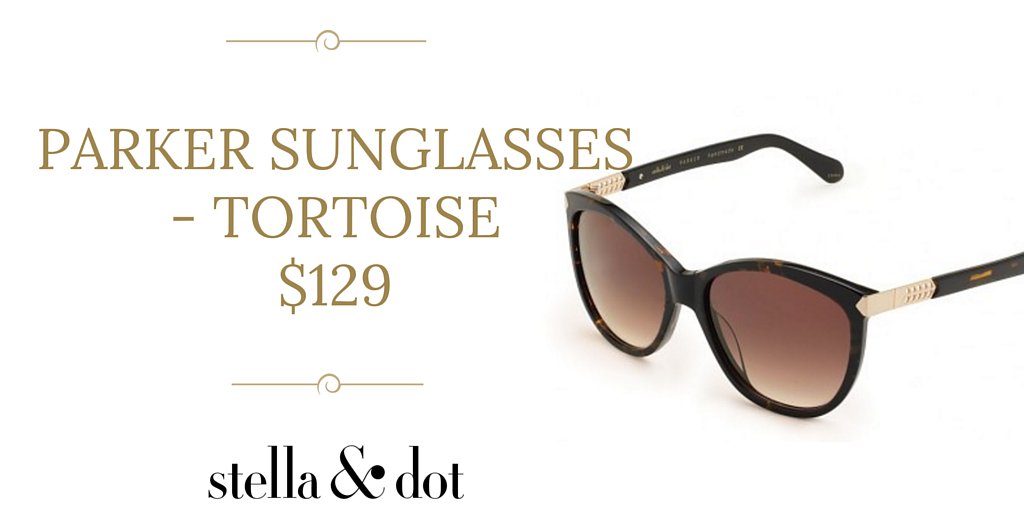 stelladot's tweet photo. Hello sunshine! Meet The Parker a classic oversized cat-eye design provides coverage &amp; style https://t.co/9NbJch4UdO https://t.co/ly1zrC21lh