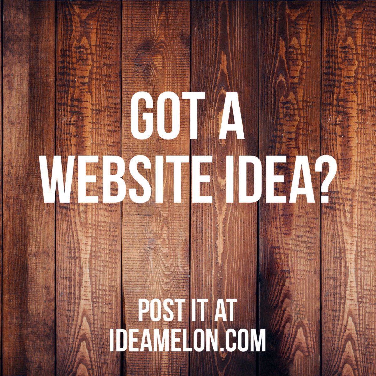 ideamelon's tweet photo. Got a website idea? Post it on https://t.co/VsnhFH6sMh #websiteidea #ideamelon https://t.co/t0NwwpRFXR