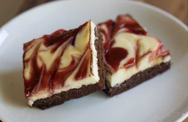 Nutella Cheesecake Brownies