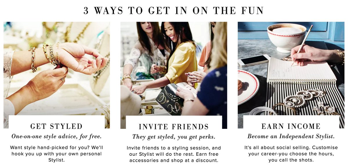 stelladot's tweet photo. Who's Stella &amp; Dot? 3 ways to get in on the fun:https://t.co/lhADGwOJ6b 1.Get Styled 2.Invite Friends 3.Earn Income https://t.co/1P5ni8opMT