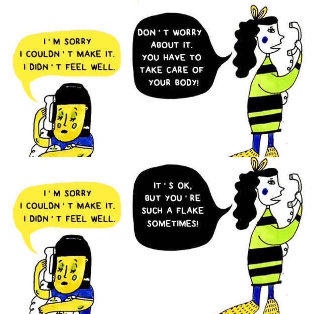 friendlyhands_'s tweet image. Common illness v.s Mental illness.... Why can't it be treated the same way? #MentalHealthAwarenessMonth