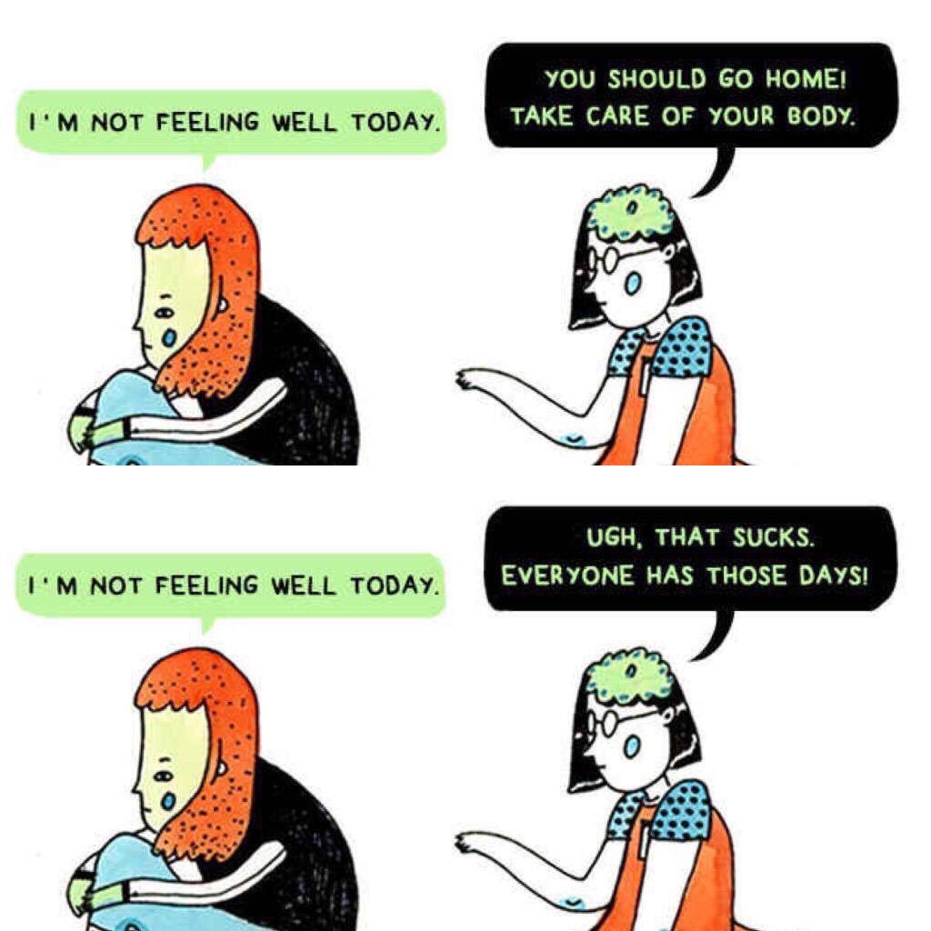 friendlyhands_'s tweet image. Common illness v.s Mental illness.... Why can't it be treated the same way? #MentalHealthAwarenessMonth