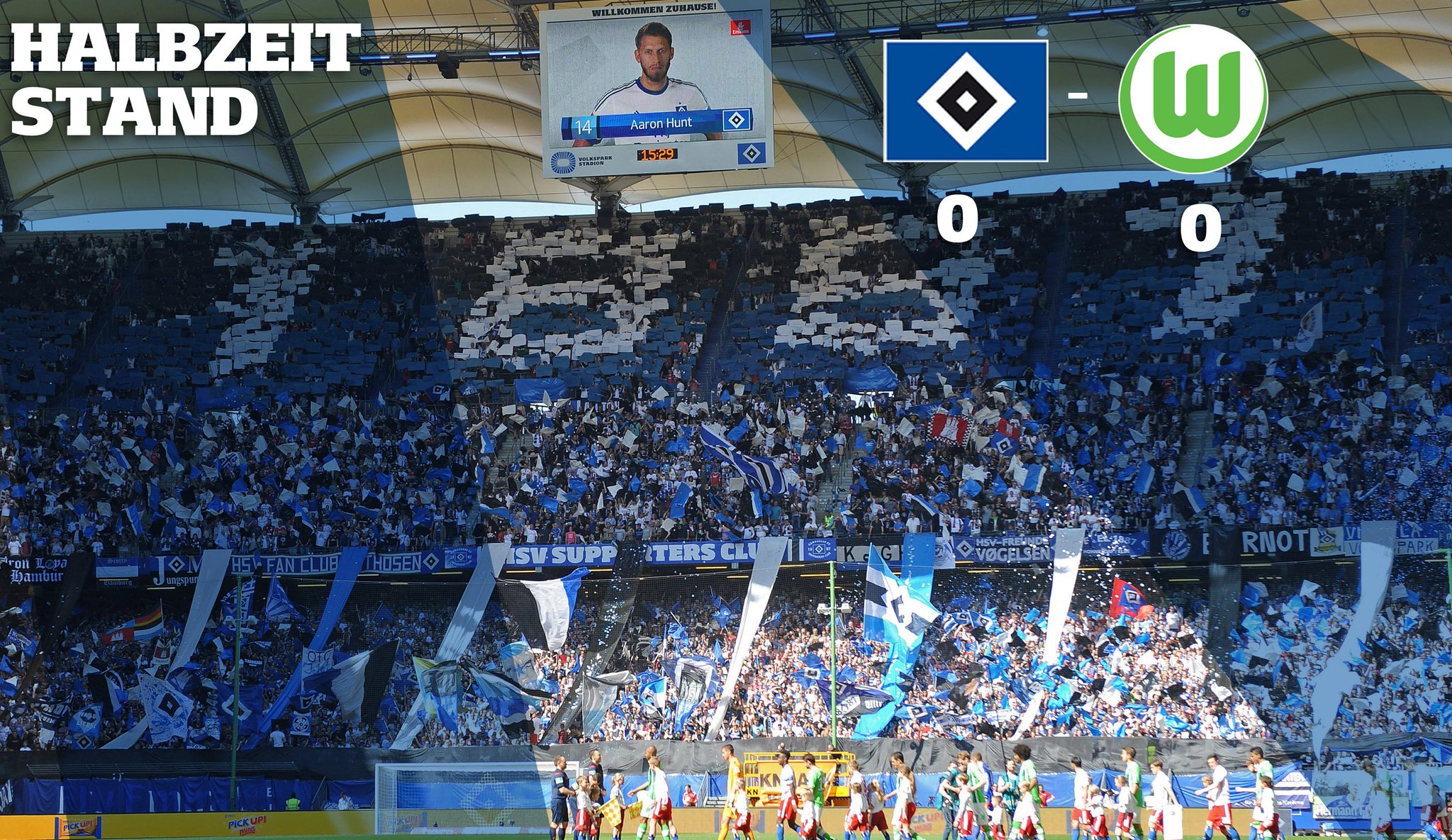 Hamburger SV on Twitter: "In der ersten Hälfte sind beide Teams kein