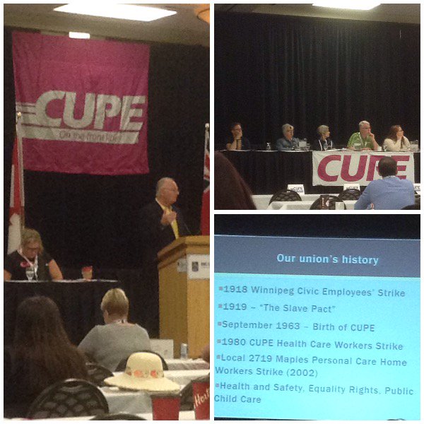 Cupe737Brandon's tweet photo. Paul Moist speaks on Labour in Manitoba #buildingsuccess #CUPEMB https://t.co/j1VJvTk5S0