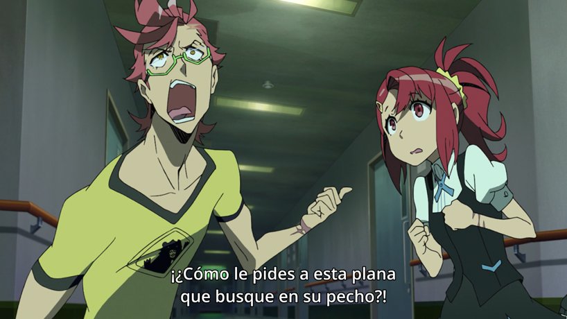AnimeMangaTweet's tweet photo. Stop bullying a las planas.
Anime: Kiznaiver. https://t.co/kwTI03i3Ik