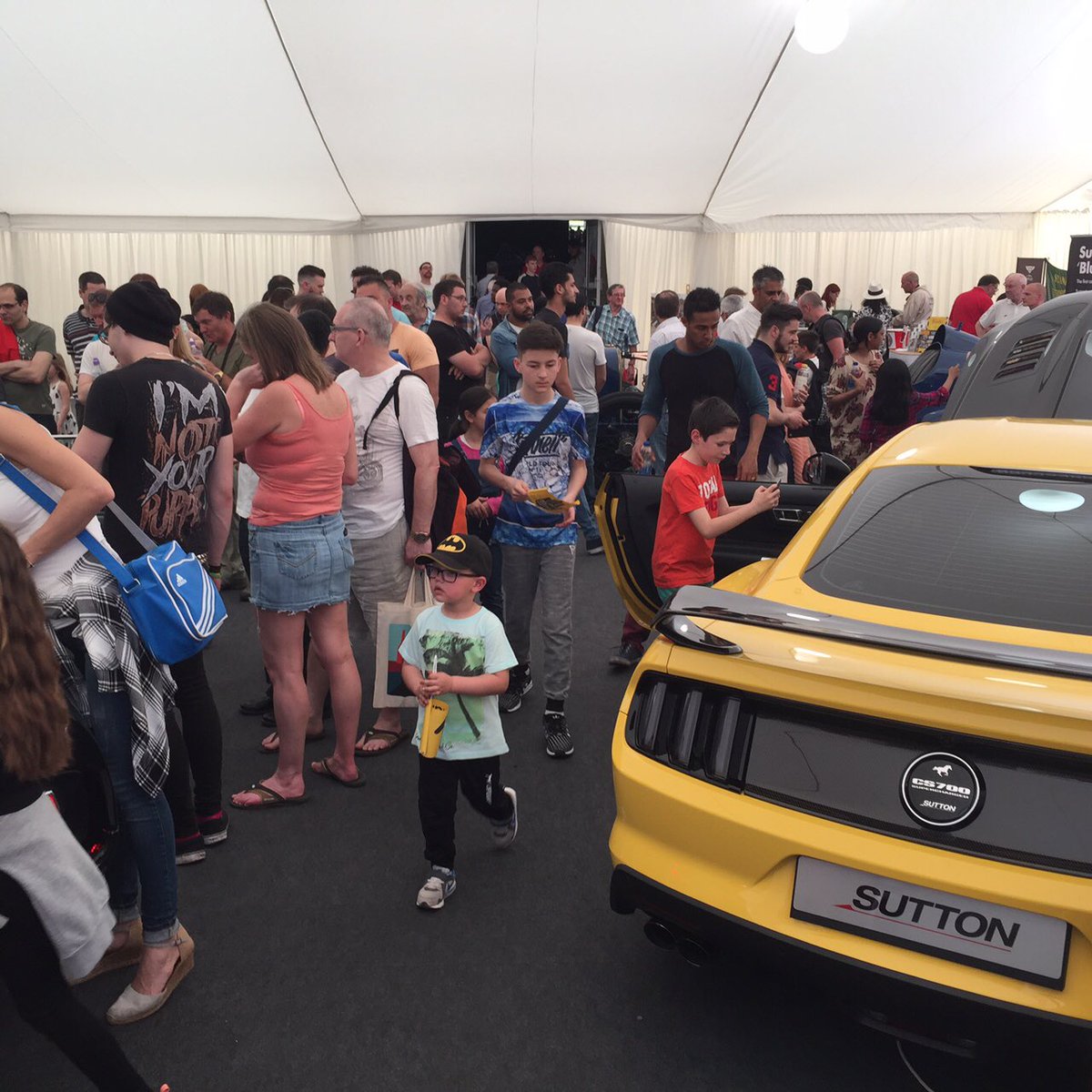 CliveSuttonBesp's tweet photo. What a turn out today! @londonmotorshow  #clivesutton #suttonbespoke #londonmotorshia https://t.co/NufVN8H4bV