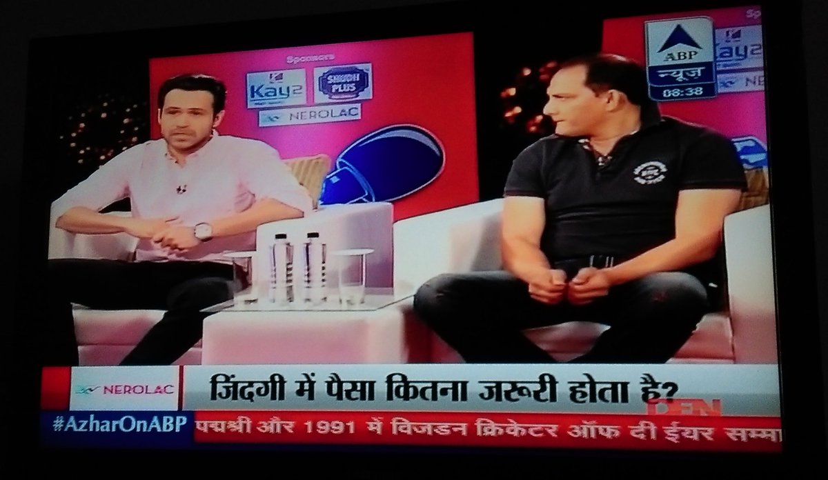 Ravishing_Zaara's tweet photo. Real & Reel life Azhar on @abpnewstv 😍😱 #AzharOnABP Looking soo handsome👌💘 #AzharOnTKSS https://t.co/yPMD6dgh1O
