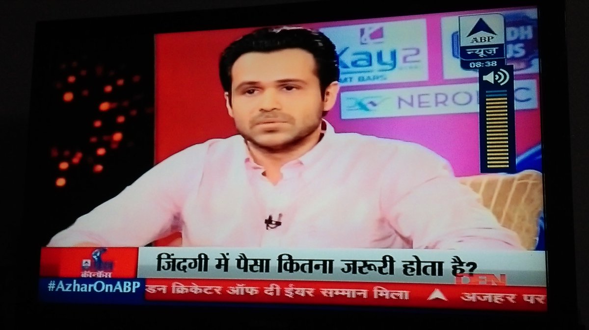 Ravishing_Zaara's tweet photo. Real & Reel life Azhar on @abpnewstv 😍😱 #AzharOnABP Looking soo handsome👌💘 #AzharOnTKSS https://t.co/yPMD6dgh1O