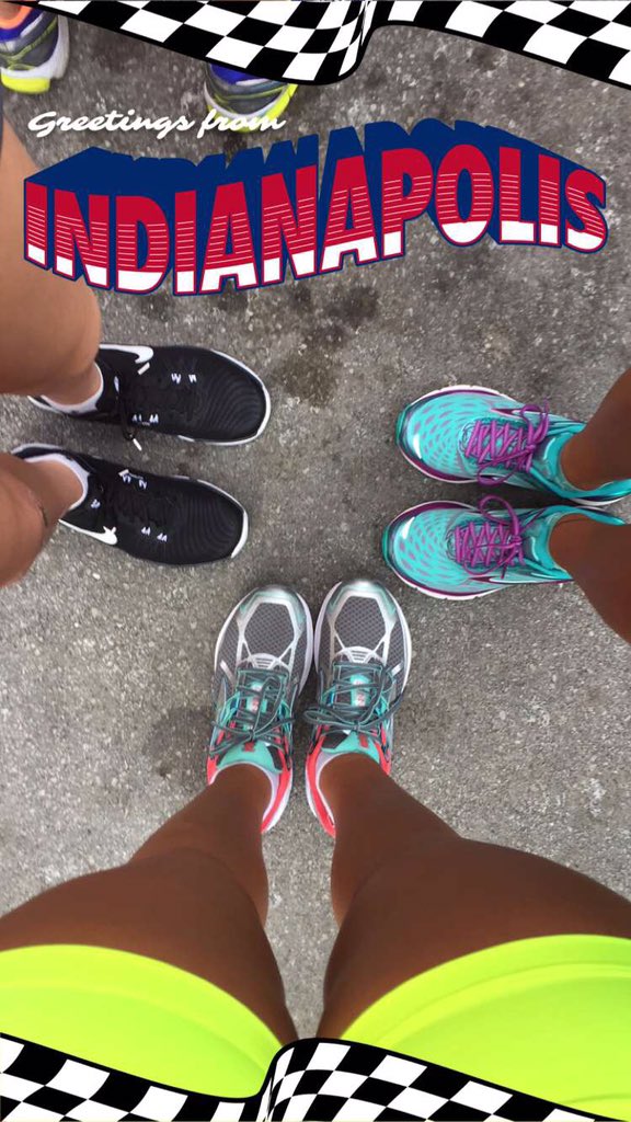 LindseyBoltz's tweet photo. pretty proud of myself considering i didnt train & i've never ran 13.1 miles before 🏃🏅🤘🏼 #indymini2016 https://t.co/iWa0575oGI