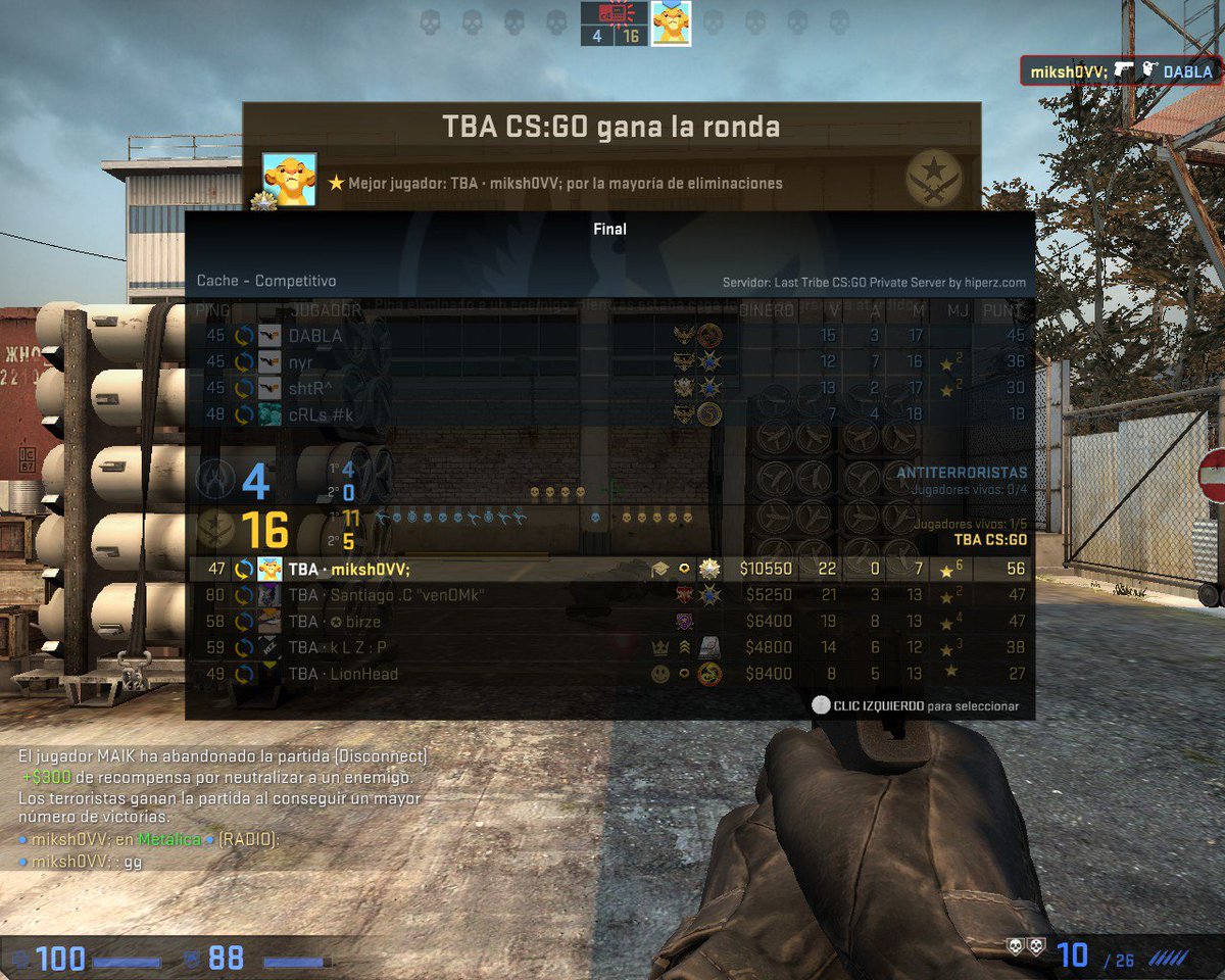 mikCSGO's tweet photo. Ganamos #SocialNat a @vikingpower1 16-4 en cache.
!Bien jugado equipo! https://t.co/78len8ocpR