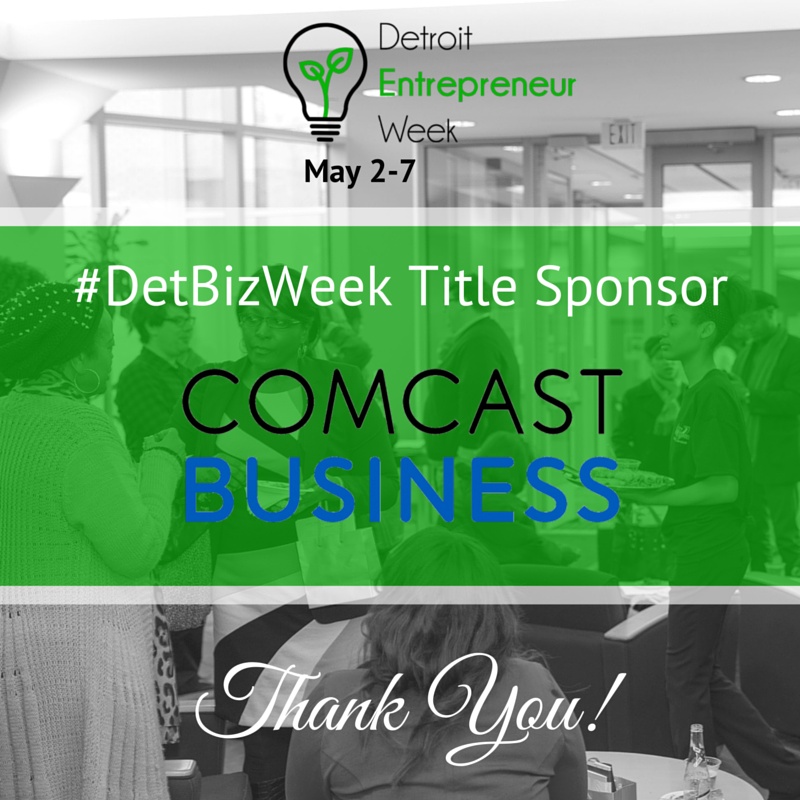 DetBizWeek's tweet image. HUGE Thanks Title #Sponsor @comcastbusiness @ComcastMI for helping make #DetBizWeek #Detroit a phenomenal success!