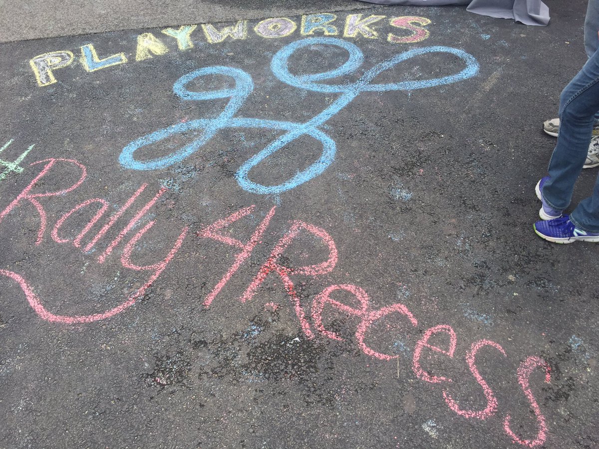 charlesallen's tweet photo. Swing by @PlayworksDC #Rally4Recess for play, recess, &amp; healthy food! At @JOWilsonDC until 1pm today. https://t.co/0eScDyqiQp