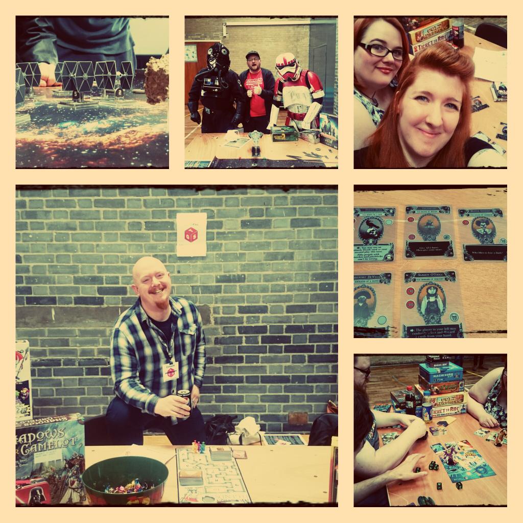 TabletopGameSoc's tweet photo. So the #CTGS team are calling it a day here at #DiddyCon. A massive thank you to everyone, and to @darkmattercafe https://t.co/W3gbe9McCk