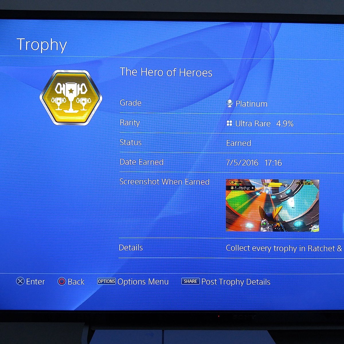 InvisiCupcake's tweet image. Platinum #6! @insomniacgames Loved it! Put it on casual for the 20x multiplier though. I tried (on hard), trust me.