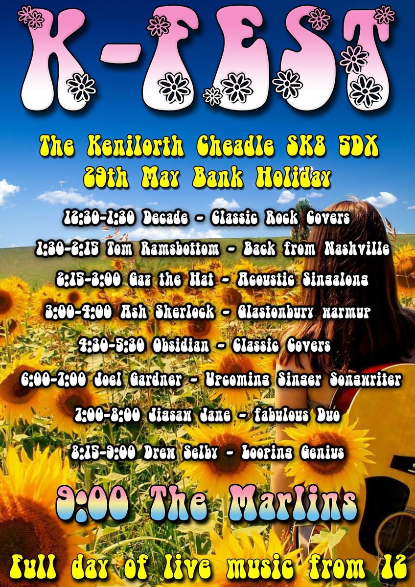 The Marlins ride yet again headlining #Kfest. We hope to see you down there our little fishes X