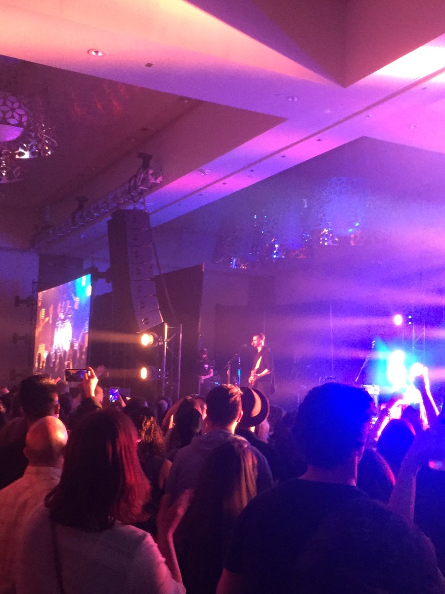 LeftyMusicGr's tweet photo. @iHeartRadio Fest was so much fun! Great to see @XAmbassadors @teganandsara @ScottHelman and @shawnhook #CMW2016 https://t.co/aaXl5ffnlO