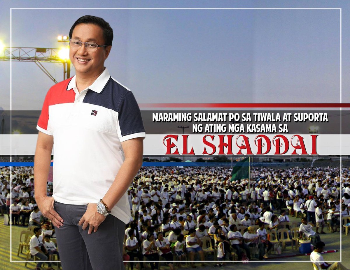 Taos puso po na pasasalamat sa inyong suporta at tiwala El Shaddai
#elshaddai #ALERTolentino #FrancisTolentino47