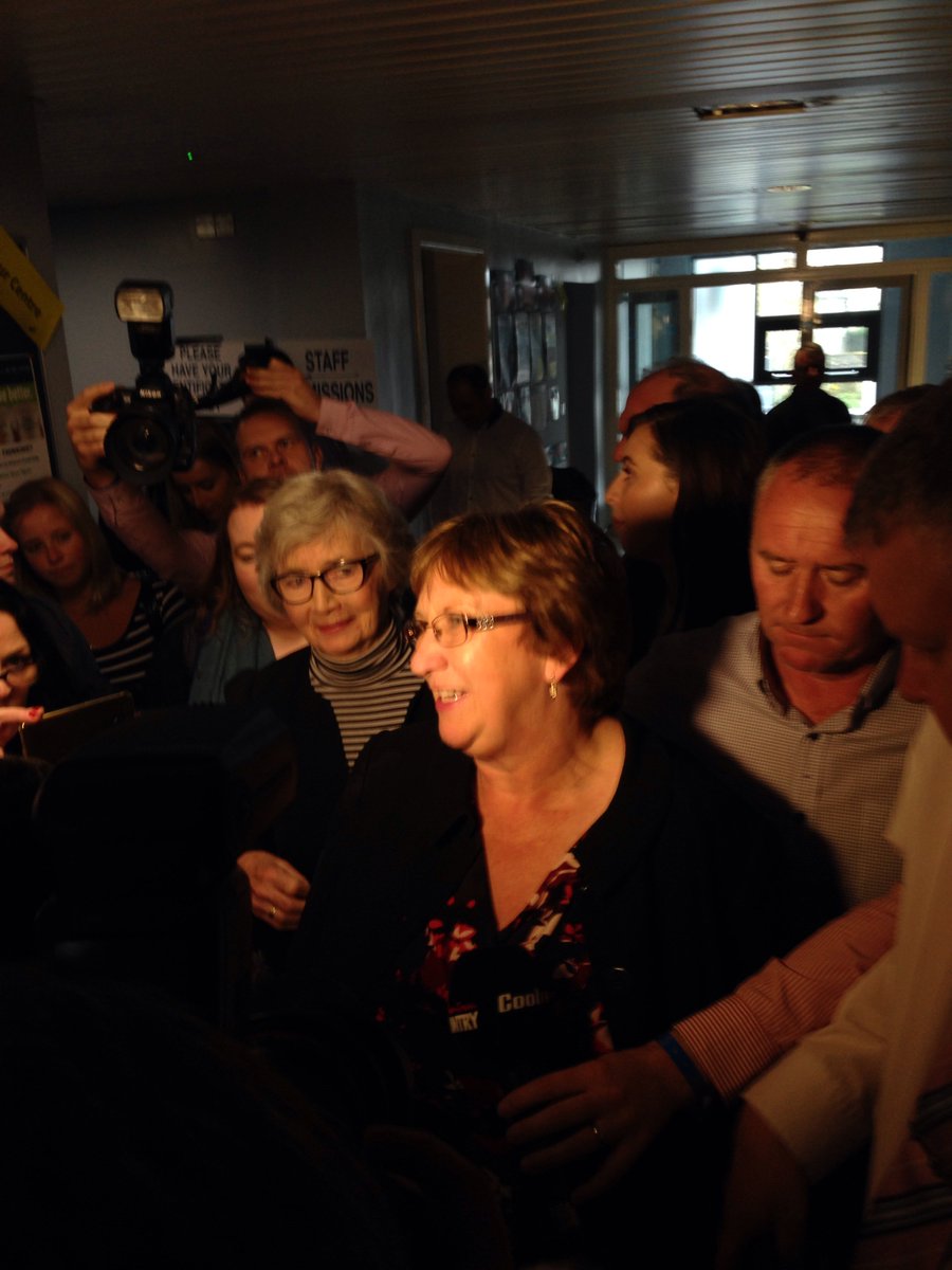 Dolores Kelly SDLP is out of Upper Bann #ae16 #UTVElection