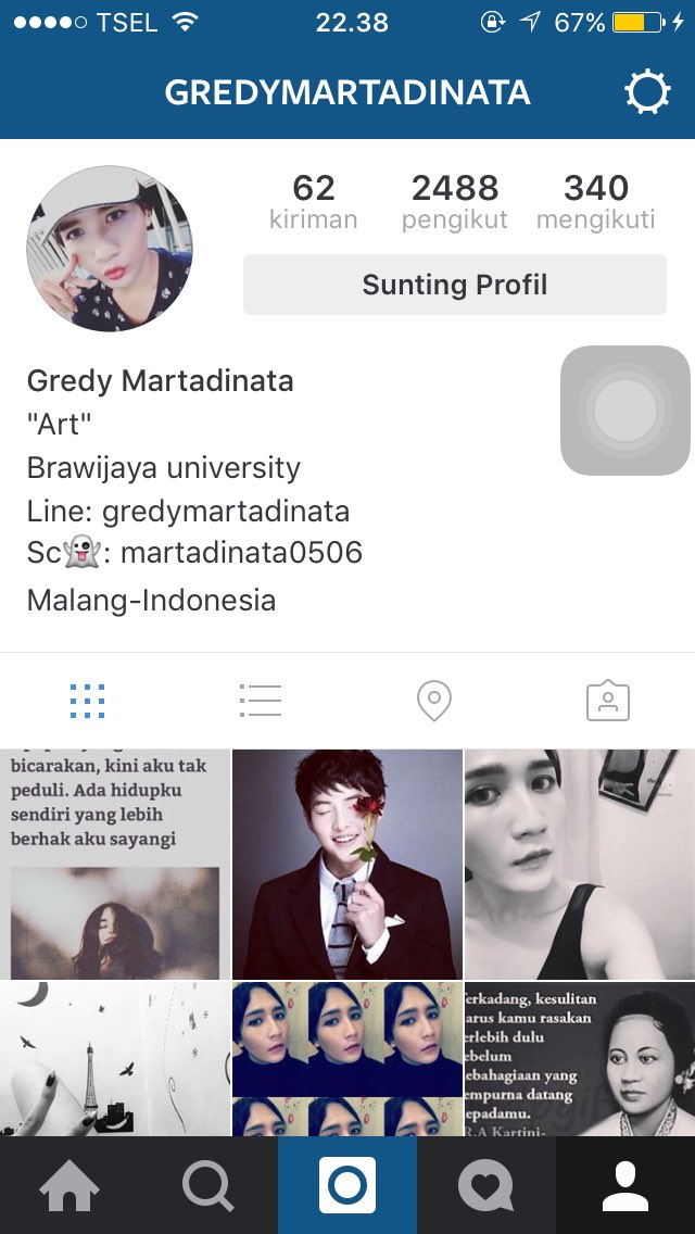 Move ke ig yah, jarang buka twitter ^^