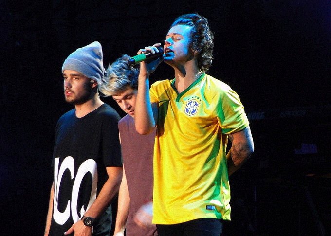 Buzzgays's tweet photo. Esse show 😍 #2YearsOf1DInBrazil https://t.co/j1ZtthgaLI