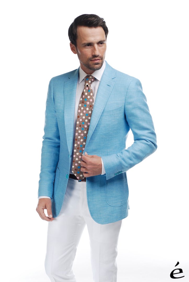 EleveeLifestyle's tweet photo. Be the best dressed gent at the #KentuckyDerby with this #EleveeCustom summer jacket. #Saturday #menswear #mensstyle https://t.co/3dwfEC6B7G
