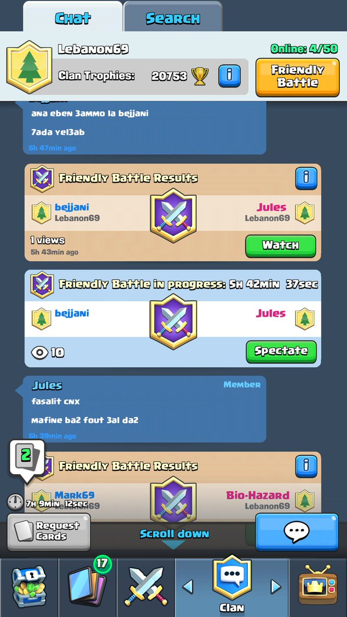69mark69mark69's tweet photo. @ClashRoyale @Chief pat wtf is goin with this battle https://t.co/GQ7usK9Ecf