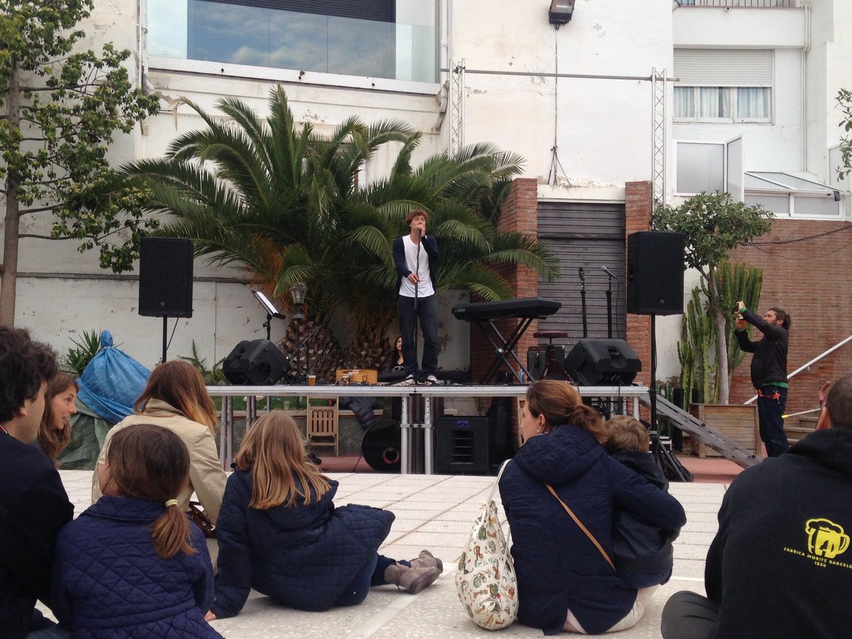 Espectacular #RamonMirabet avui a #sitgesambelsrefugiats