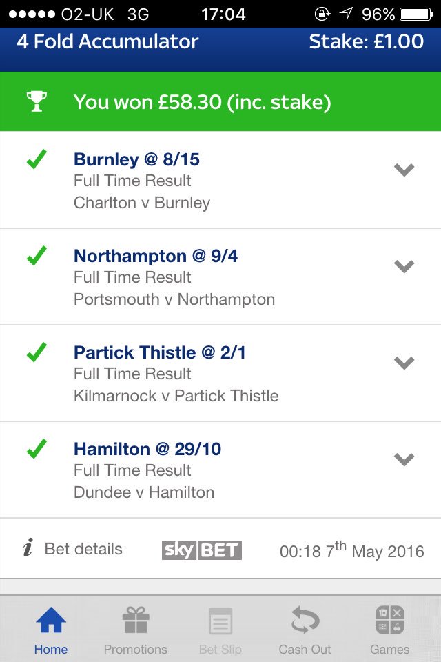 SamosaFootyTips's tweet photo. #Boom! #60/1 #SkyBet #ShouldveDoneAFiver #SamosaTips @CocktailAcca @AccaManCan https://t.co/txirTtS7ZW